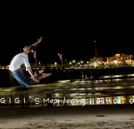 Dancer at the Beach