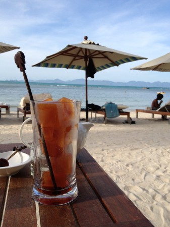 Beach side koi samui