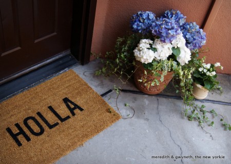 Holla doormat