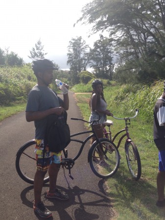 island biking