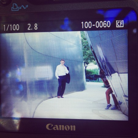 Disney Hall senior shoot